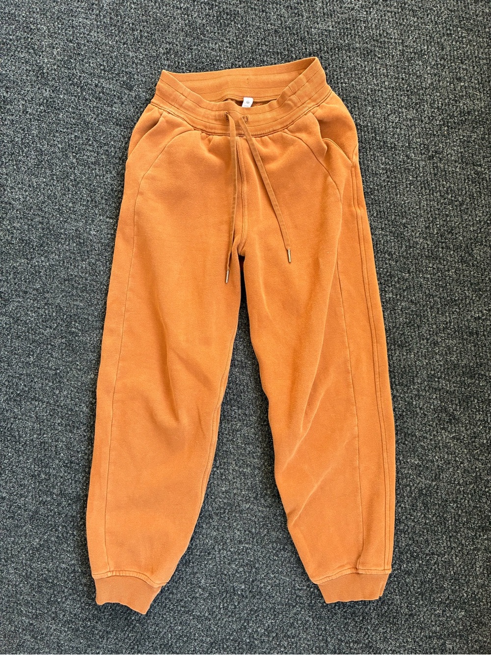 Lululemon Scuba Joggers Size 4 Camel Rust Brown Joggers Athletic Athleisure